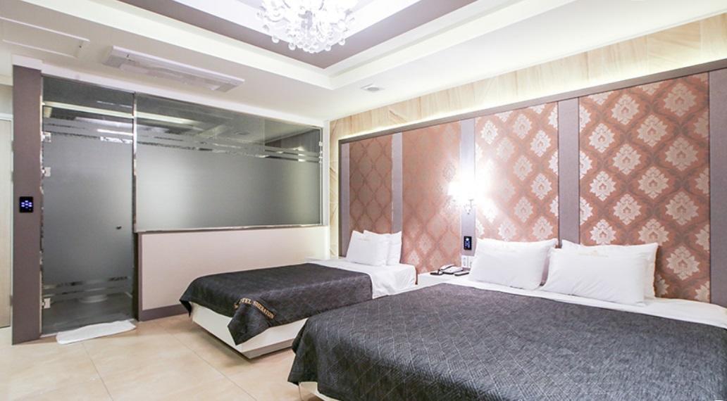 Shell Stone Yeosu Business Hotel Exterior foto